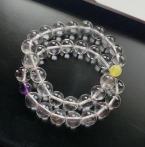 JS（小白）白水晶手串（10mm） 商品图0