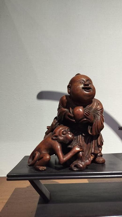 福娃竹根雕14*11cm 商品图0