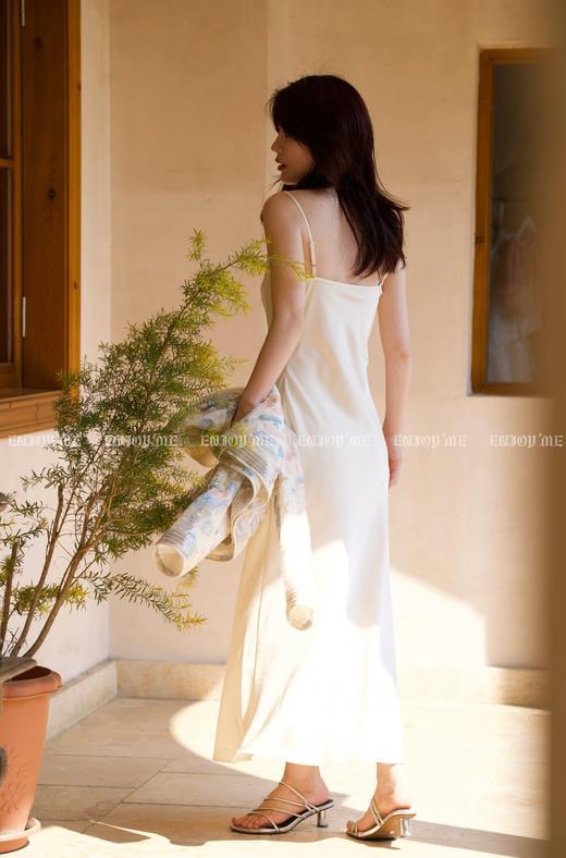 【门店同款】ENJOY春季“绮梦繁花”拼接蕾丝吊带裙 161994042 商品图2