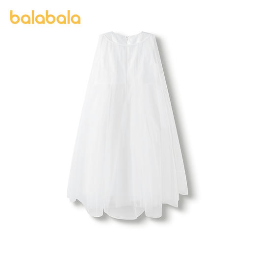 巴拉巴拉女童裙子儿童连衣裙2025款夏装中大童网纱裙 商品图4