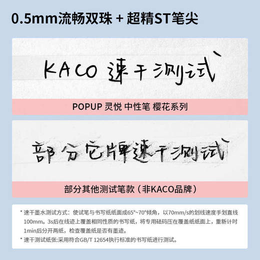 文采POPUP灵悦樱花中性笔 商品图3
