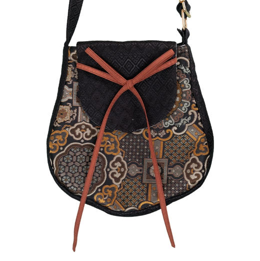 裁缝学苑AQ395汉服斜挎包货郎包纸样国风配饰新中式女士斜挎包国风 商品图1