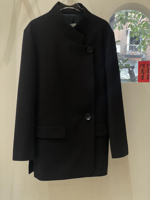 Semplicita｜Z04 西装单侧开衩 [ 黑 ] 商品图5