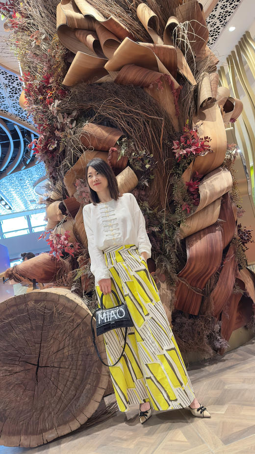 westory新中式旗袍鞋单鞋韩系尖头搭扣细高跟鞋百搭浅口单鞋女W23CE73631 商品图6