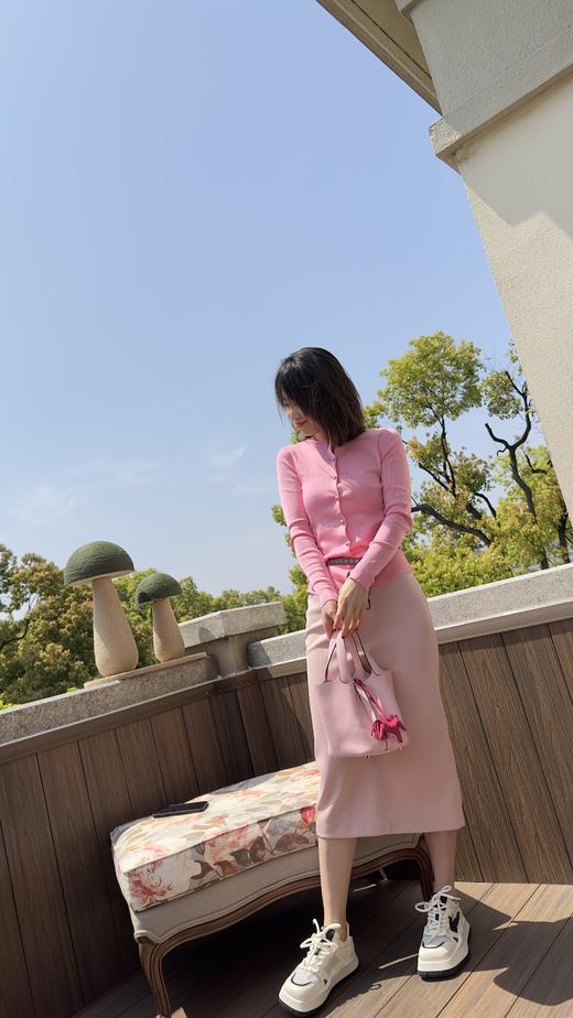 westory真皮厚底增高网面老爹鞋女款夏季新款高级感圆头56131 商品图5