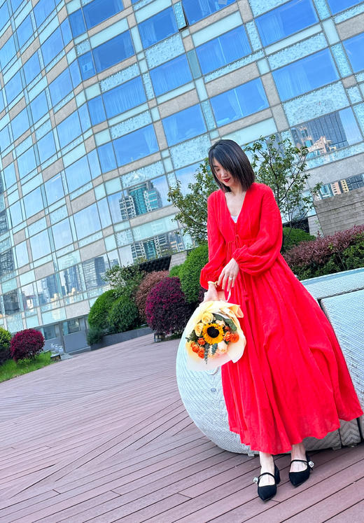 westory2023年春季新款尖头浅口法式百搭平底单鞋女55961 商品图6