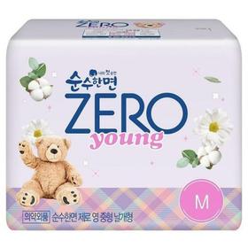 可绿纳乐ZERO纯棉卫生巾(中x4)순수한면 제로 중형