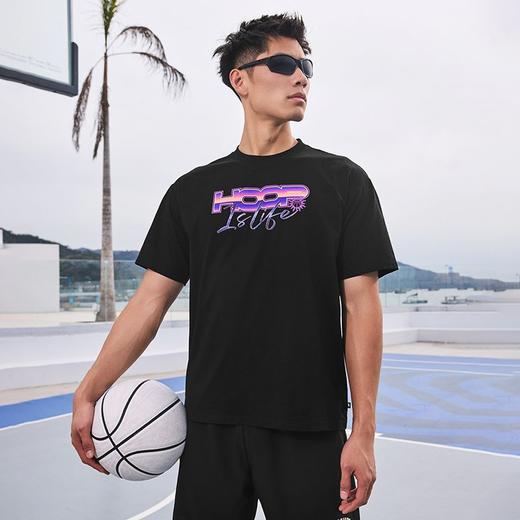 有志者UZIS 美式运动短袖男夏季新款宽松透气复古休闲圆领T恤迷幻 商品图5