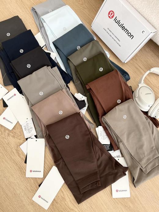 lululemonWunder Train 女士运动高腰紧身裤瑜伽裤24" 芯吸肯豆露思日常都在穿这款（SS） 商品图1
