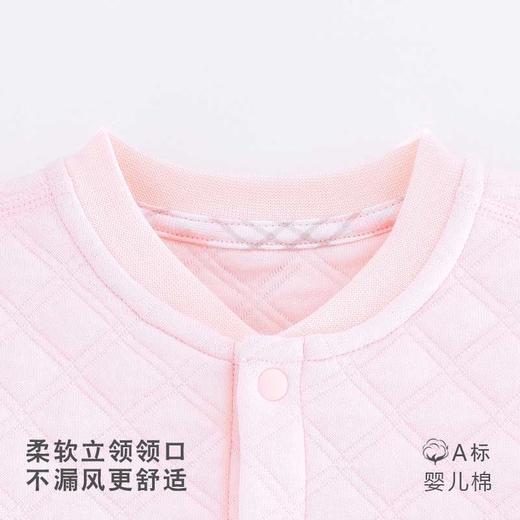 [保暖衣服]卓儿新生儿宝宝春秋婴儿长袖夹丝加厚家居服 商品图1