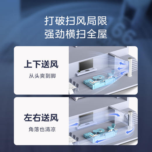 国补到手价5279元 美的3匹 京绽 一级能效 变频冷暖 56°高温智清洁 APP蓝牙双智控 巨幕风口扫风 升级大风口 KFR-72LW/MJ102(1) 商品图5
