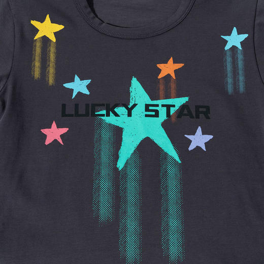 ZB2ES002夏季新款25年男童短袖T恤卡通满印宽松上衣凉感透气T恤冰感上衣 商品图4