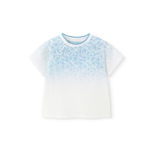 【商场同款】英氏儿童T恤夏季速干短袖上衣男童透气百搭儿童短袖 商品图4