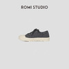 ROMI STUDIO“Classic Retro”帆布拼羊皮平底休闲帆布鞋RWCSP31823 商品缩略图1