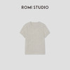 ROMI STUDIO“经典优雅”康赛妮100%山羊绒绞花套头毛衫RW24LSY1419 商品缩略图4