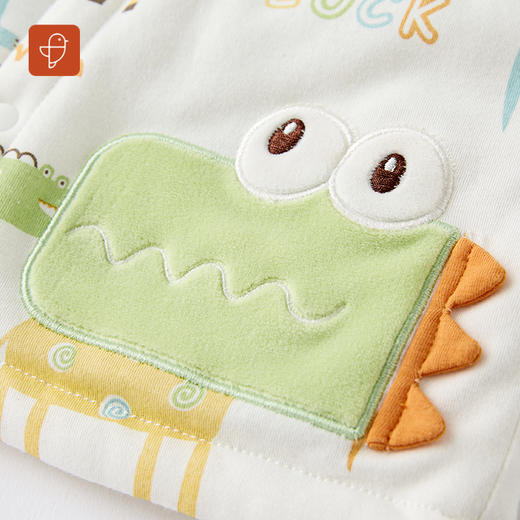 [厚棉马甲]卓儿新生儿宝宝棉背心婴幼儿春季舒适保暖外穿马甲 商品图3