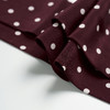 ROMI STUDIO“法式优雅”100%桑蚕丝红白波点系脖发带飘带 436D6105 商品缩略图4