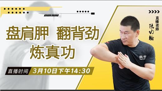 【3月10日 】盘肩胛，翻背劲，炼真功 商品图0
