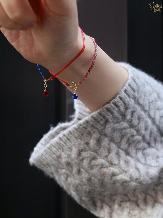SpoiledBrat Jewelry蛇年幸运手绳手链 商品图4
