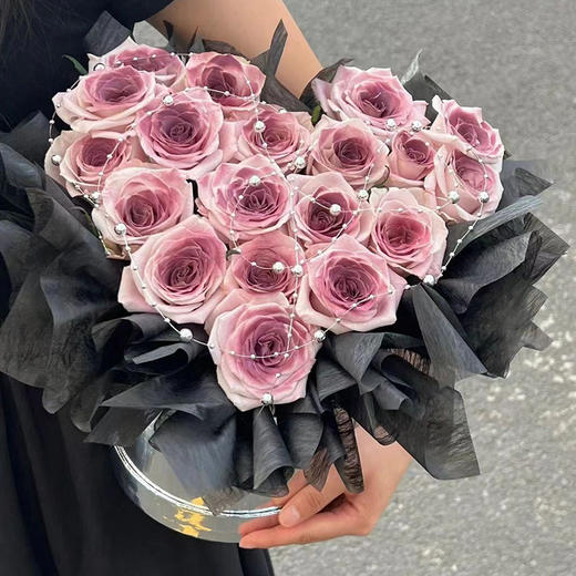 乌梅子酱永生花香皂玫瑰花束高级感生日送女友闺蜜三八女神节礼物 商品图3