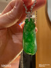 老坑艳绿富贵豆吊坠【5060303】具体价格微信咨询 商品缩略图0
