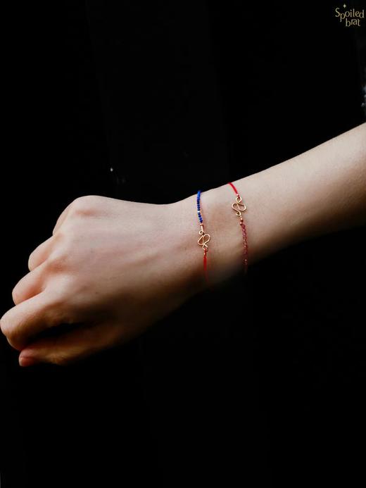 SpoiledBrat Jewelry蛇年幸运手绳手链 商品图3