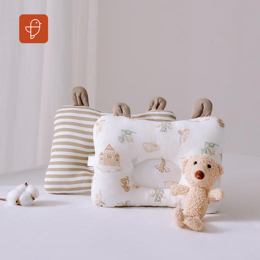 [宝宝枕头]卓儿婴儿可爱安抚枕宝宝枕柔软枕头神器 商品图0