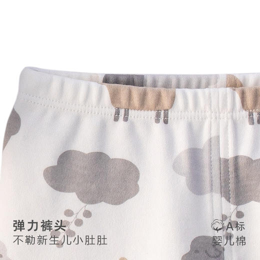 [春夏纯棉套装]卓儿婴幼儿打底衫家居内衣春夏宝宝衣服对襟套装 商品图3
