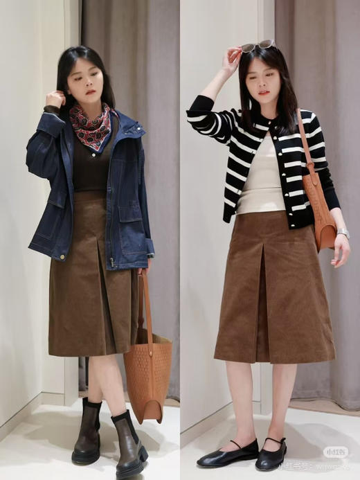 924-3 渠道圆正 亏清 小禾 进口杨子纱 绵羊毛针织 复古贵气小金扣 黑白条纹开衫 商品图10