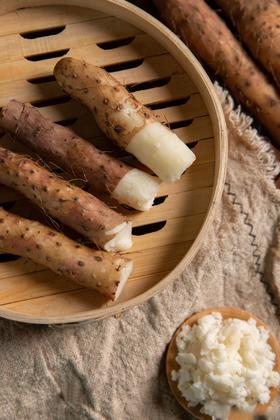 带土铁棍山药9.8元1袋约2斤 ，次日到