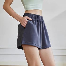 跃牌【周游世界系列】透气瑜伽短裤SH3201