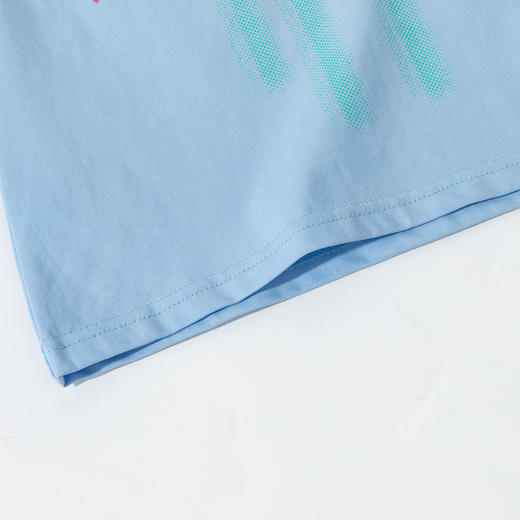 ZB2ES002夏季新款25年男童短袖T恤卡通满印宽松上衣凉感透气T恤冰感上衣 商品图7