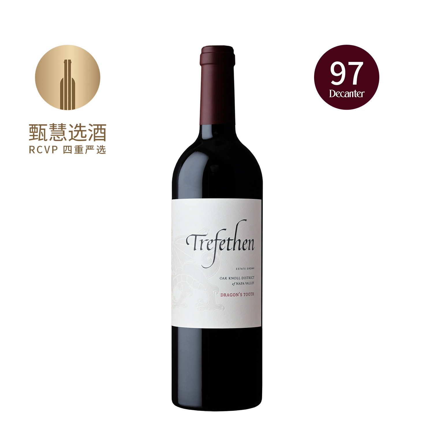 里弗森酒庄龙齿干红 2021 Trefethen Family Vineyards Dragon's Tooth