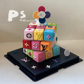 炫彩LV魔方蛋糕（至少提前24小时预定）