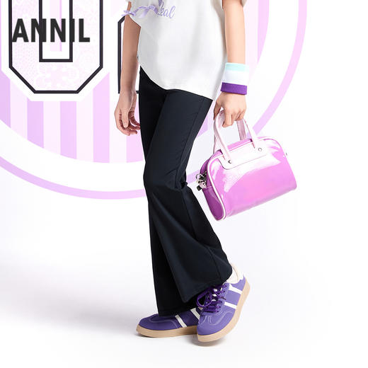 女童全腰针织打底裤夏季新款安奈儿童装实体店同款AG526668 商品图0