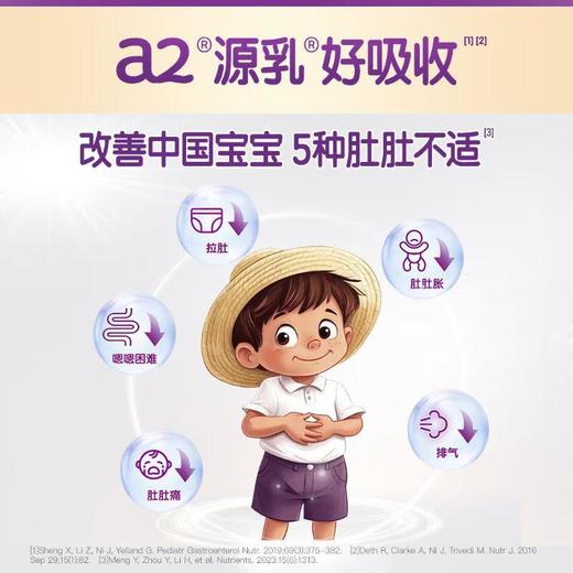 a2臻智护儿童配方调制乳粉750g 商品图3