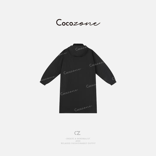 COCO ZONE 25春季新款美式连帽纯色宽松长款外套CD1A0498 商品图1