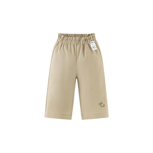 迷你巴拉速干裤女童女宝甜美宽松吸湿速干刺绣棉感2025春新品 商品图4