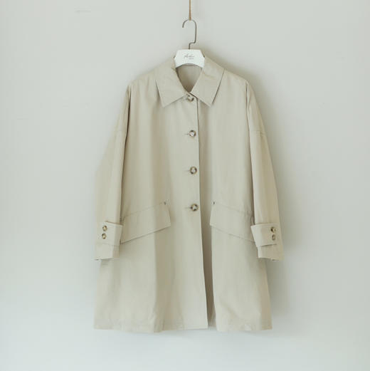 两色中长款风衣 商品图0