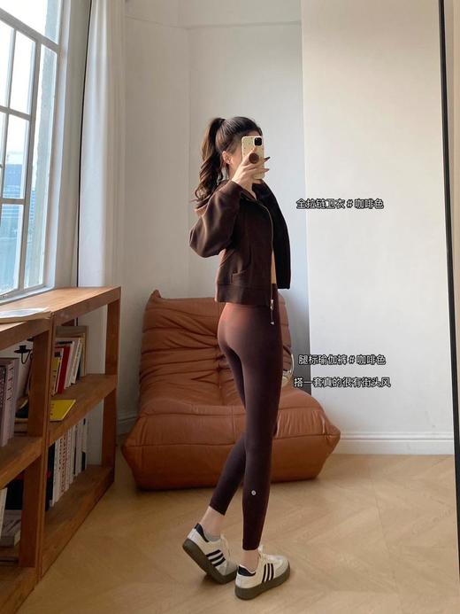 lululemonWunder Train 女士运动高腰紧身裤瑜伽裤24" 芯吸肯豆露思日常都在穿这款（SS） 商品图6