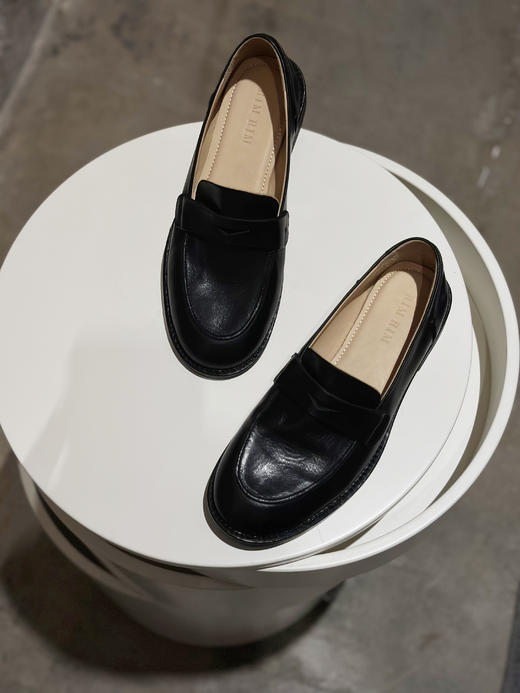 【品牌直发】RIM RIM新款塑型马皮鞋复古英伦风小皮鞋一脚蹬乐福鞋2392 商品图8