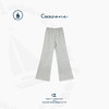 COCO ZONE 100棉慵懒风松紧腰系带直筒休闲裤ACD2A0092 商品缩略图1