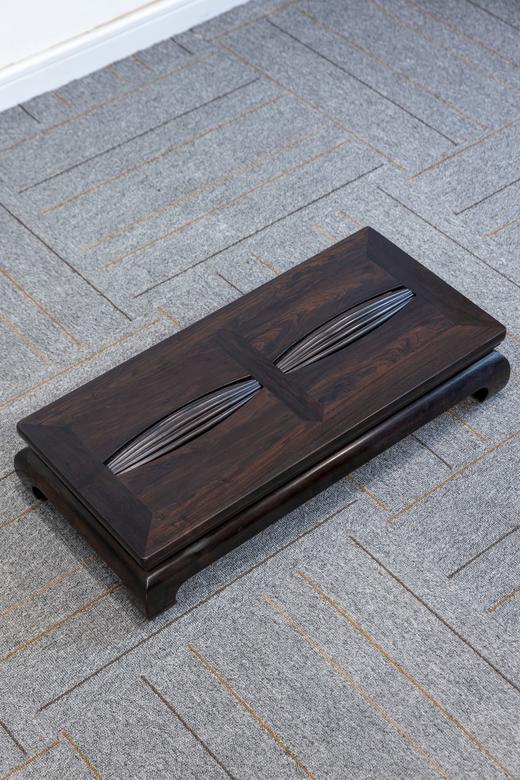 红桥红  家具严选  紫光檀（东非黑黄檀）【60 滚轴养身脚踏】 商品图1