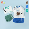 贝贝怡2025夏季新款男童凉感短袖休闲套装冰感T恤宽松透气短裤运动套装ZB2ET014 商品缩略图4
