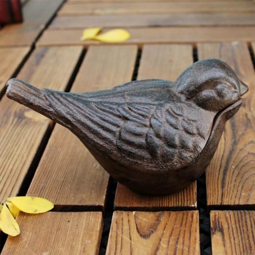 铸铁小鸟储物盒 商品图1