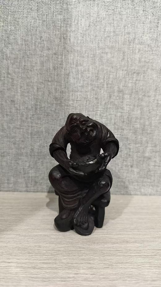 人物小摆件花梨木8*4.5cm 商品图0