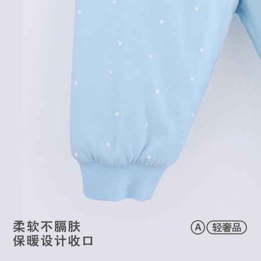 [棉衣套装]卓儿新生儿肩开棉服机洗不变形春季夹棉家居服薄棉萌娃穿搭 商品图3