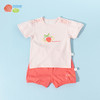 贝贝怡【凉感短袖套装】夏季新款女童冰感T恤+宽松透气短裤运动休闲套装ZB2ET004 商品缩略图1