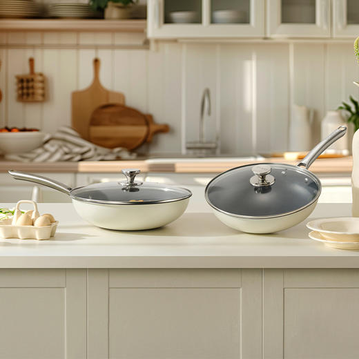 【EPROS 八奈司】0涂层新钛不粘锅30cm/32cm 商品图0