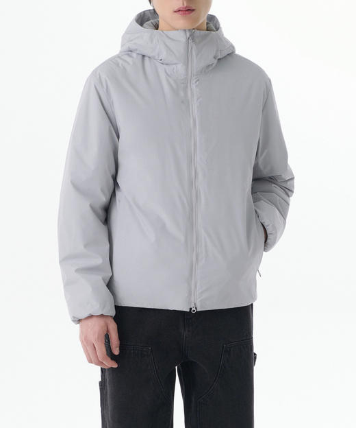 无标袅 AT0M阿瞳木 拉链连帽薄棉服 WT836 商品图2